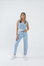 Monica vest light blue - Image 8