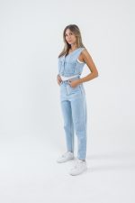 Monica vest light blue - Image 6