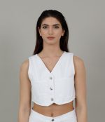 Monica vest white - Image 4