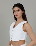 Monica vest white - Image 6
